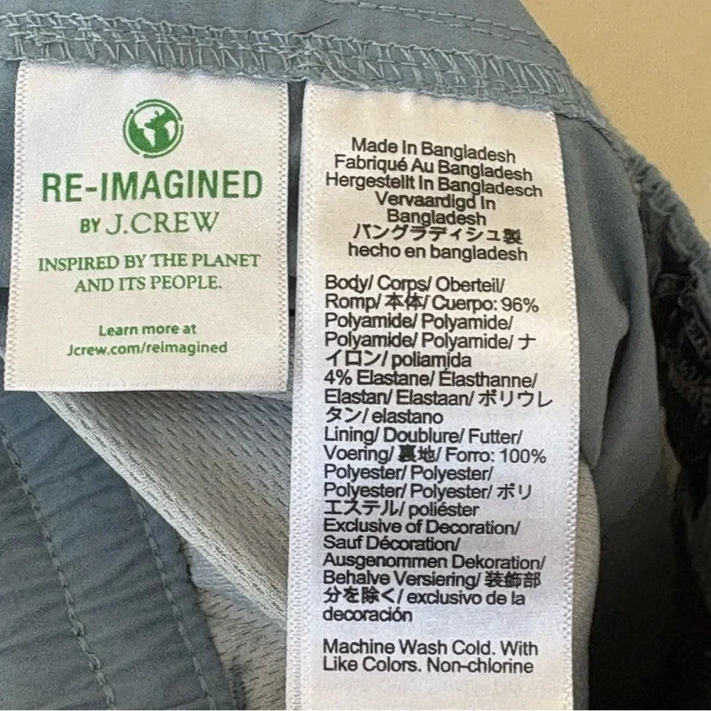J.Crew 6” Tech Dock Shorts